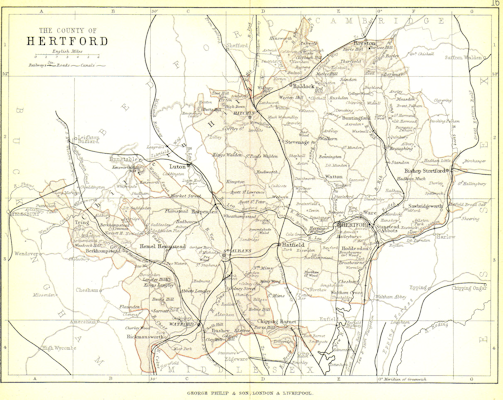 Hertfor Map 500x400